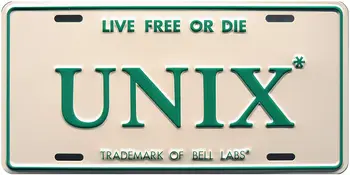 Stettner|Unix|Металлический номерной знак